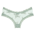 V-shaped Brazilian knickers mesh, Green