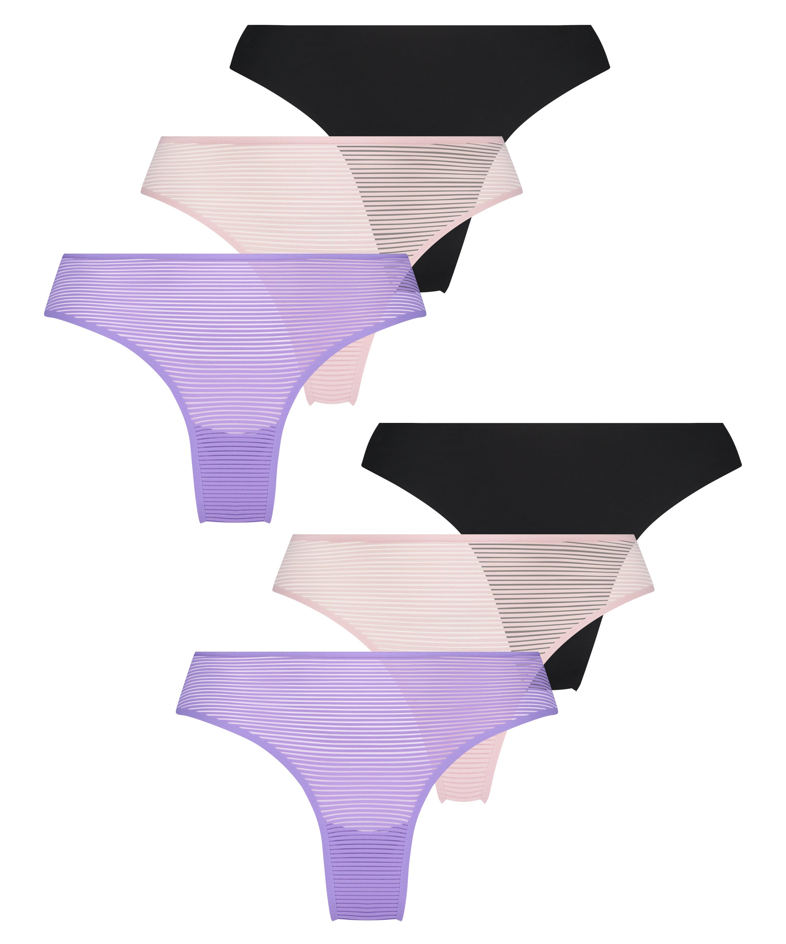 6-Pack Invisible Brazilian, Green, main