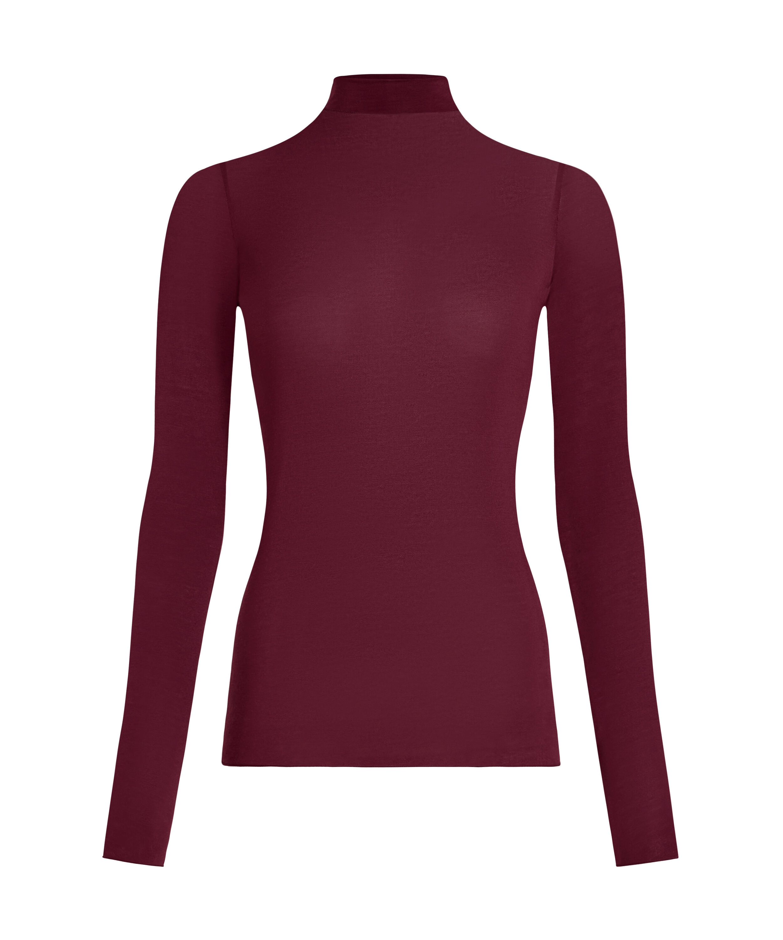 super soft Turtleneck Shirt with Cashmere, Purple
