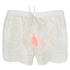 Broderie Anglaise Pyjama Shorts, White