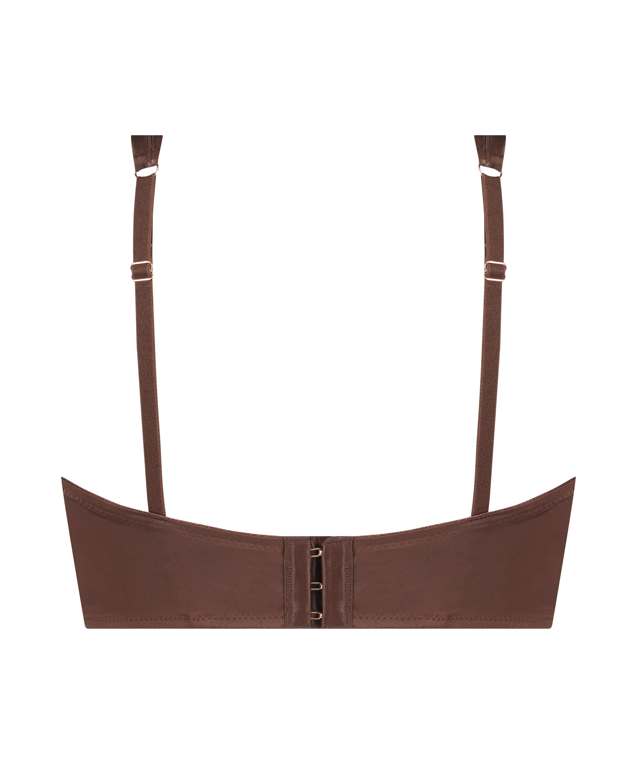Indigo Non-Padded Underwired Bra, Brown, main