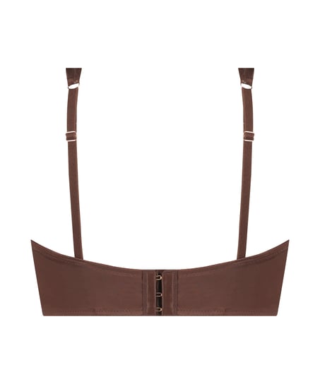 Indigo Non-Padded Underwired Bra, Brown