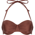 Dune Bandeau Bikini Top, Red