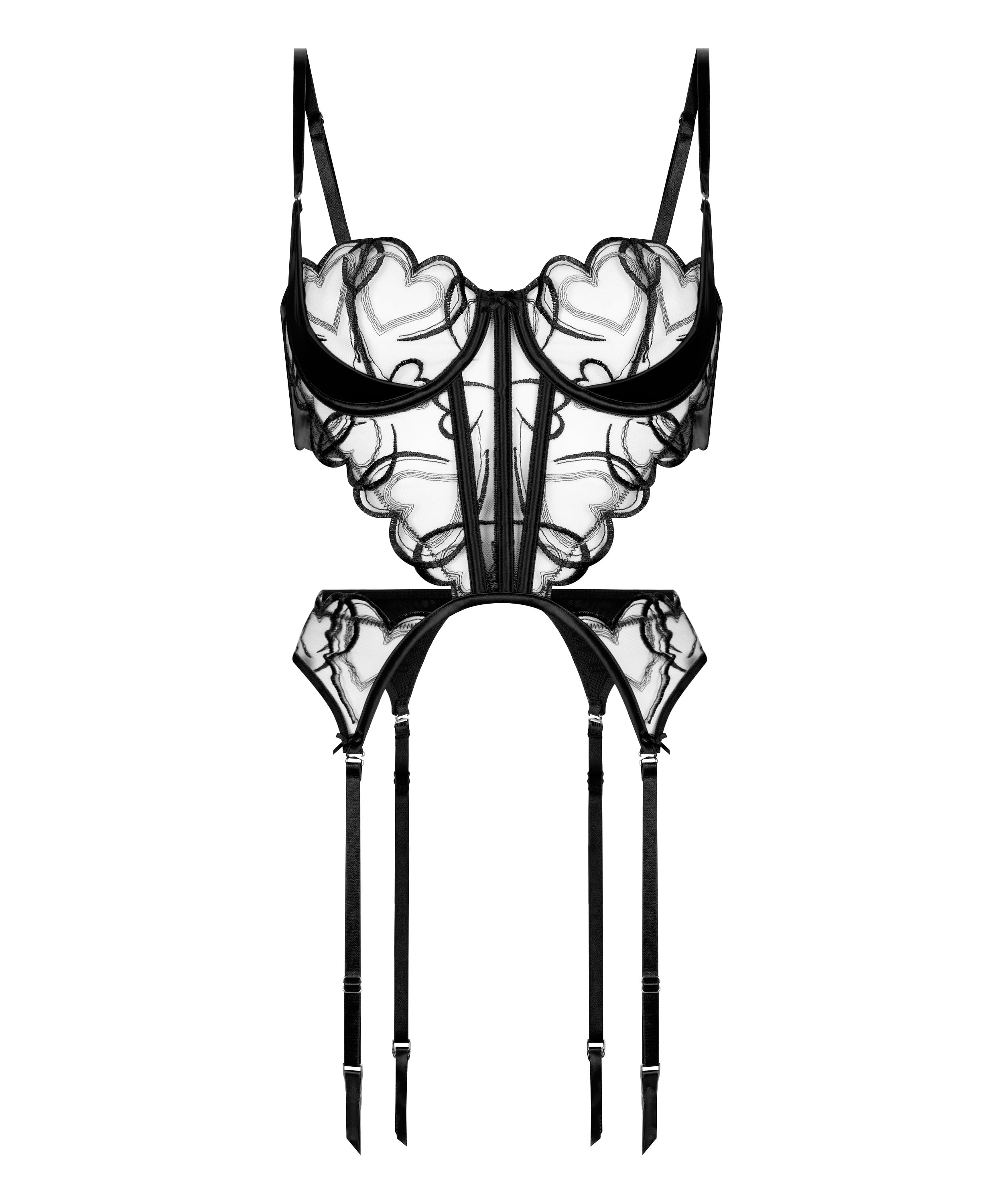 Olivia Bustier, Black, main
