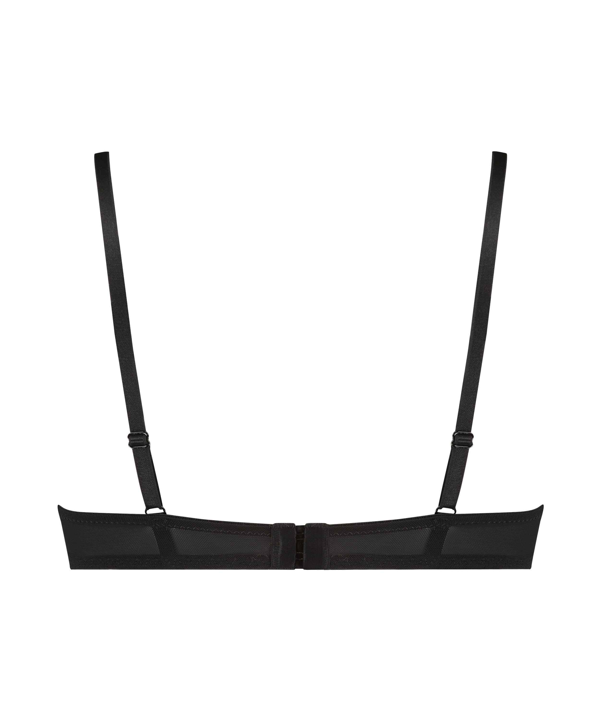 Mavis Padded Underwired Bra, Black, main