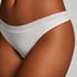 Mesh thong, White