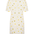 Round Neck Nightshirt, White