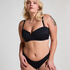 Neoprene Highleg Bikinibottom, Black