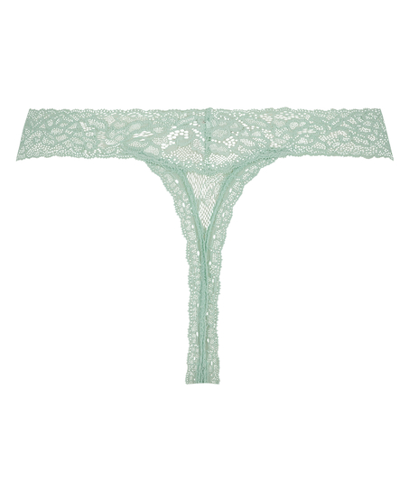 Madison Extra Low Thong, Green