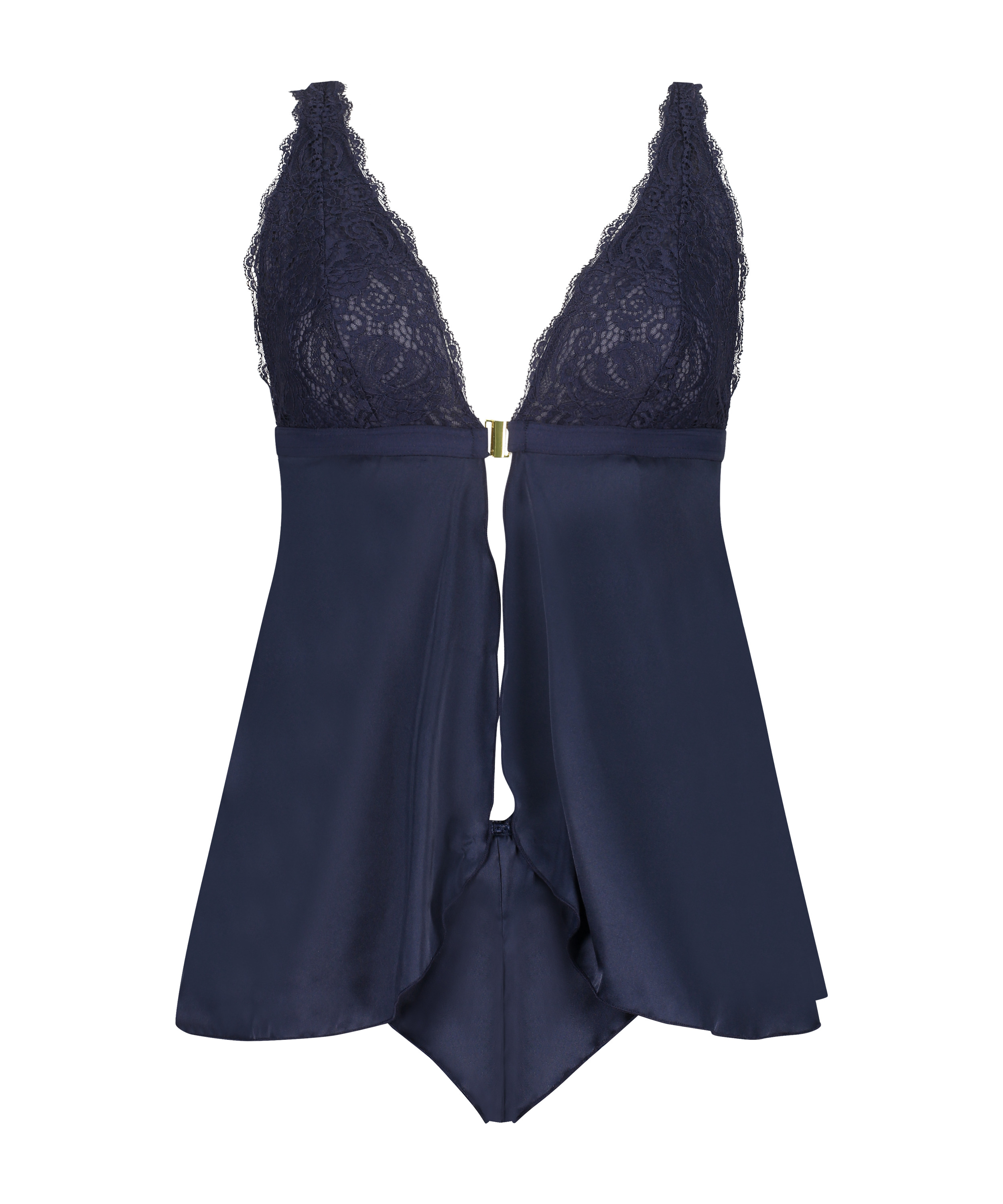 Mariah Satin Babydoll, Blue, main