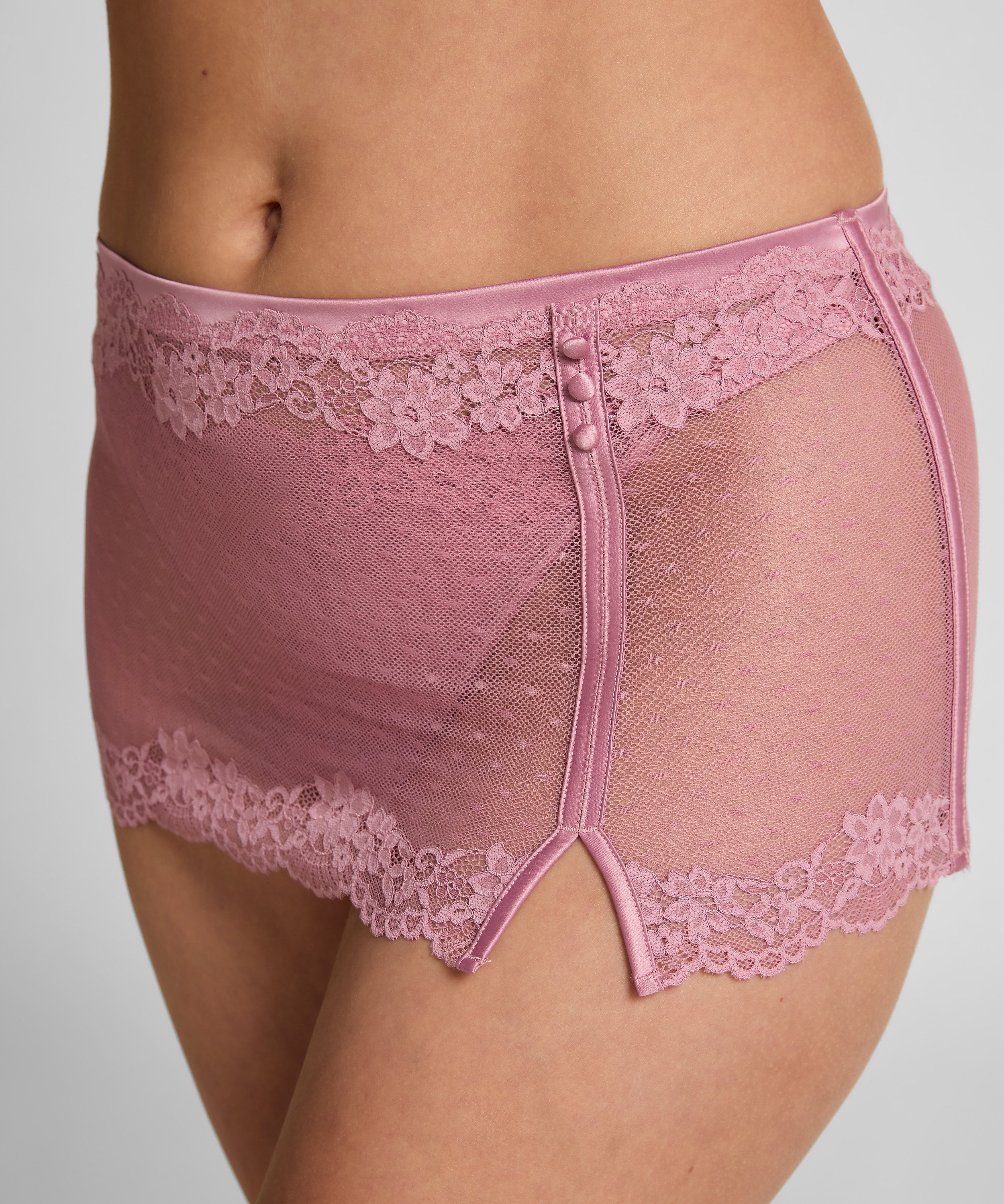 Laila Suspenderbelt Skirt, Pink, main