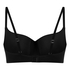 Smooth Padded Underwired Bra, Black