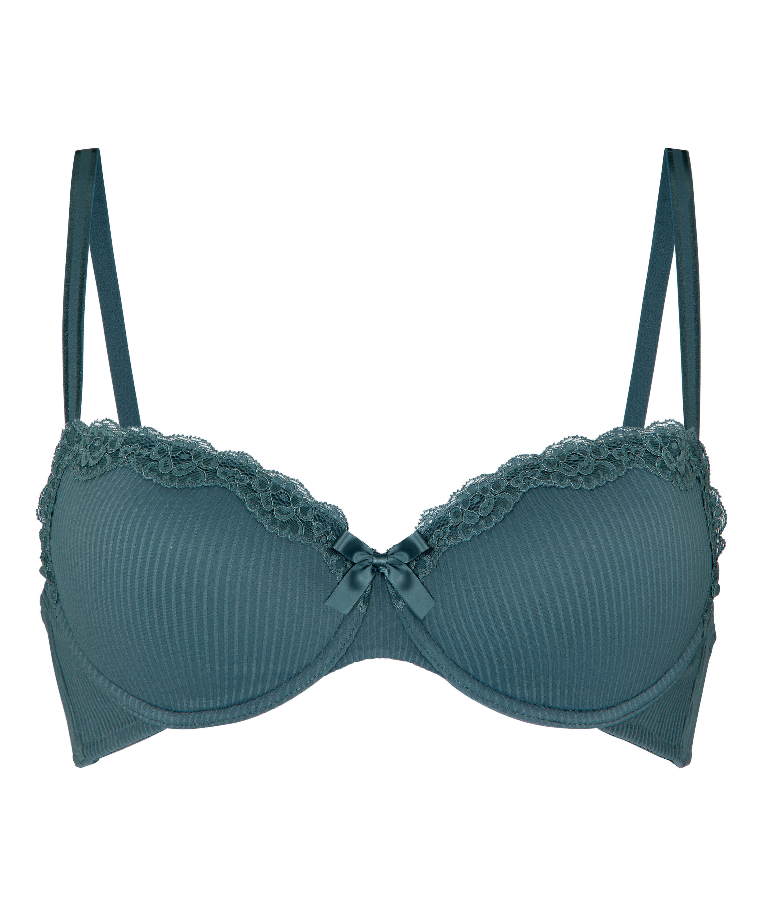 Lola Padded Underwired Bra, Blue