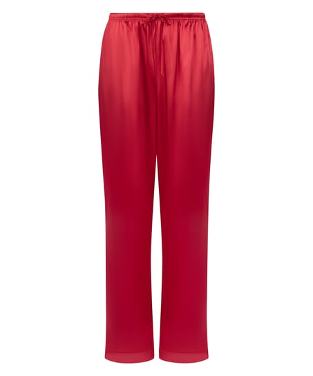 Satin Trousers, Red