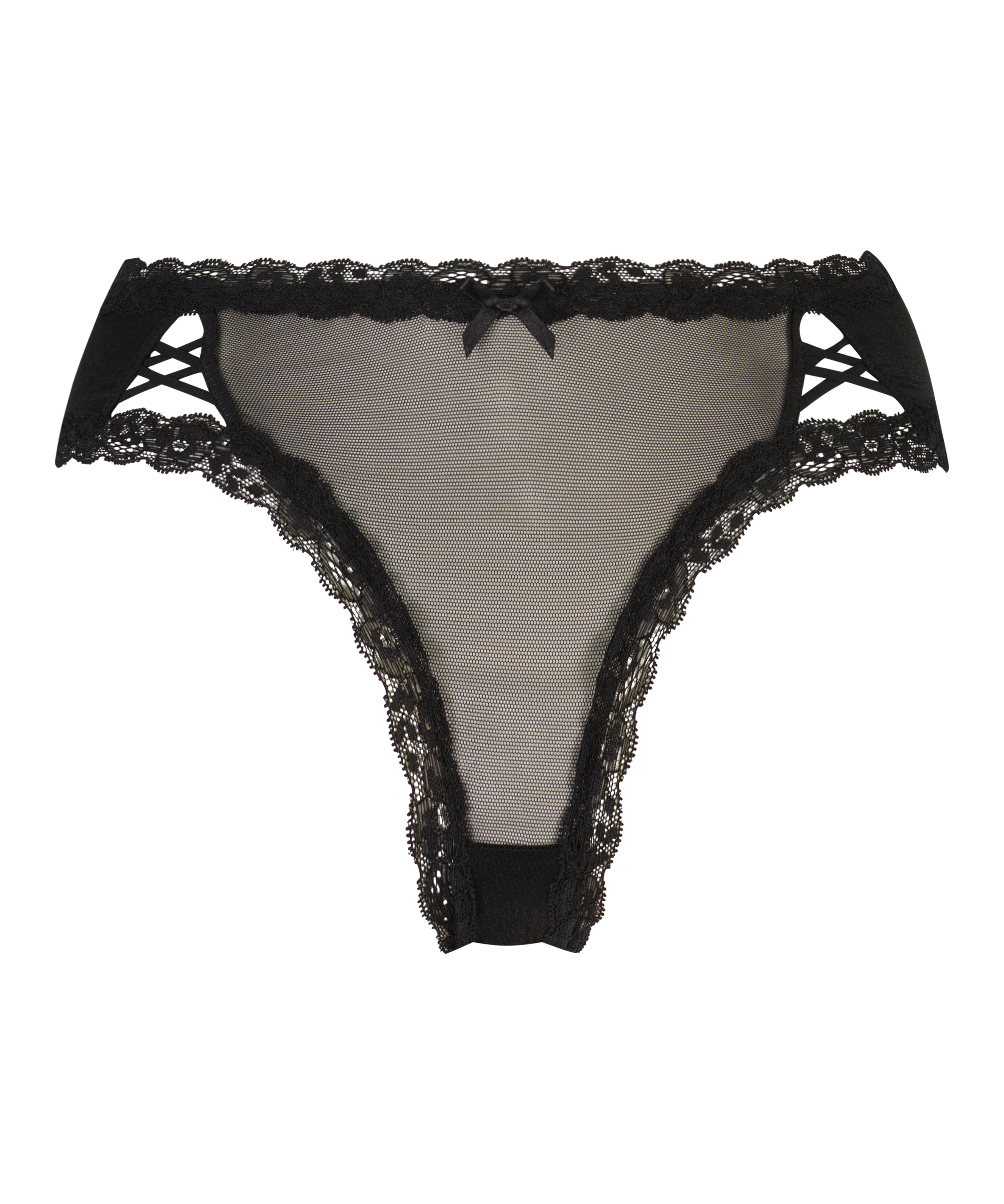 Kyla V-Shaped Brazilian, Black, main