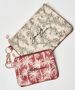 Joie de Vivre make-up bag, Beige