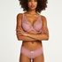 V-Shaped Microfibre Brazilian, Purple