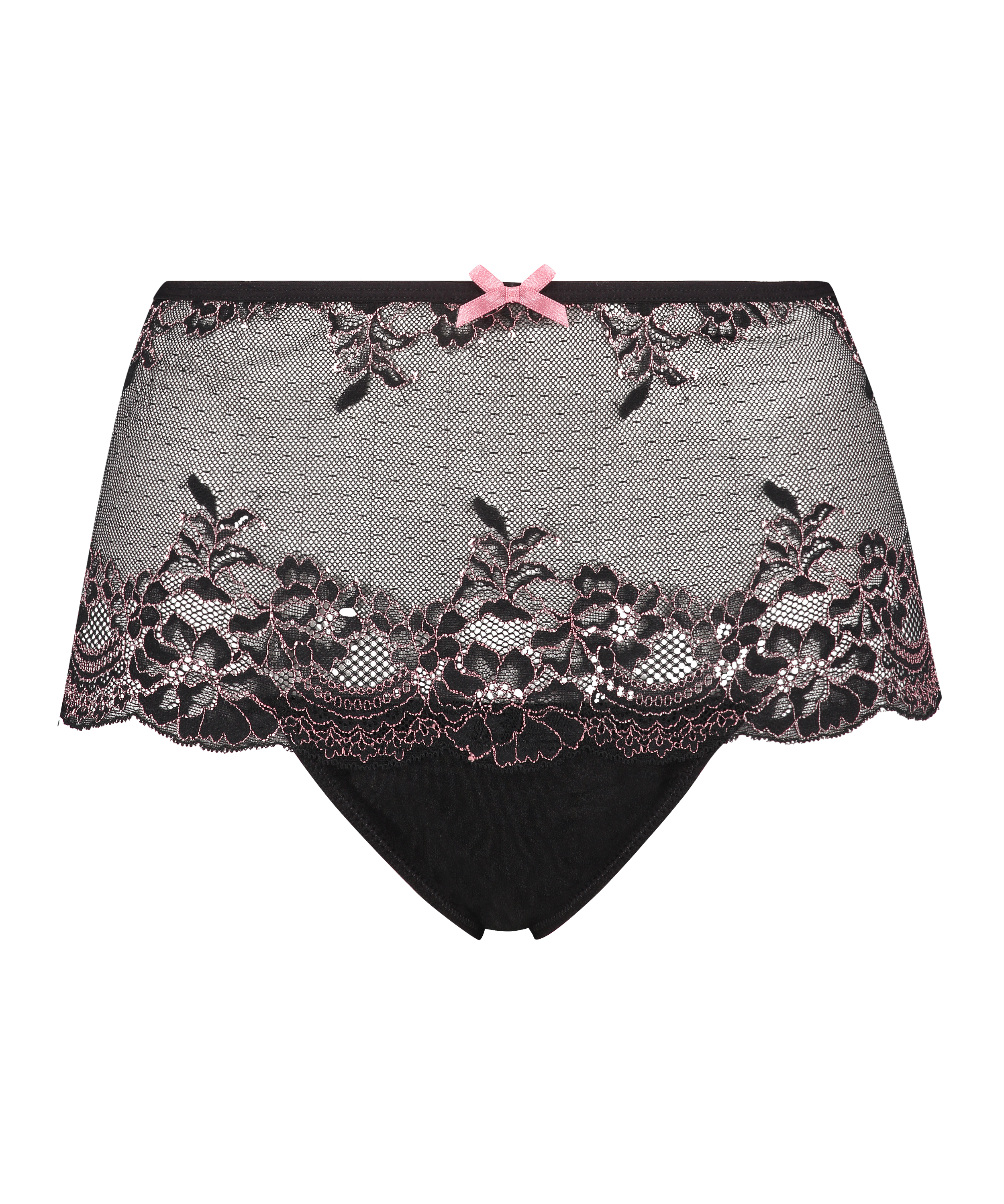 Doriane Curvy Thong Boxers, Black, main
