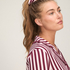 Pyjama Set Poplin Ruffle, Pink