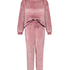 Pyjamaset Fleece Heart, Purple