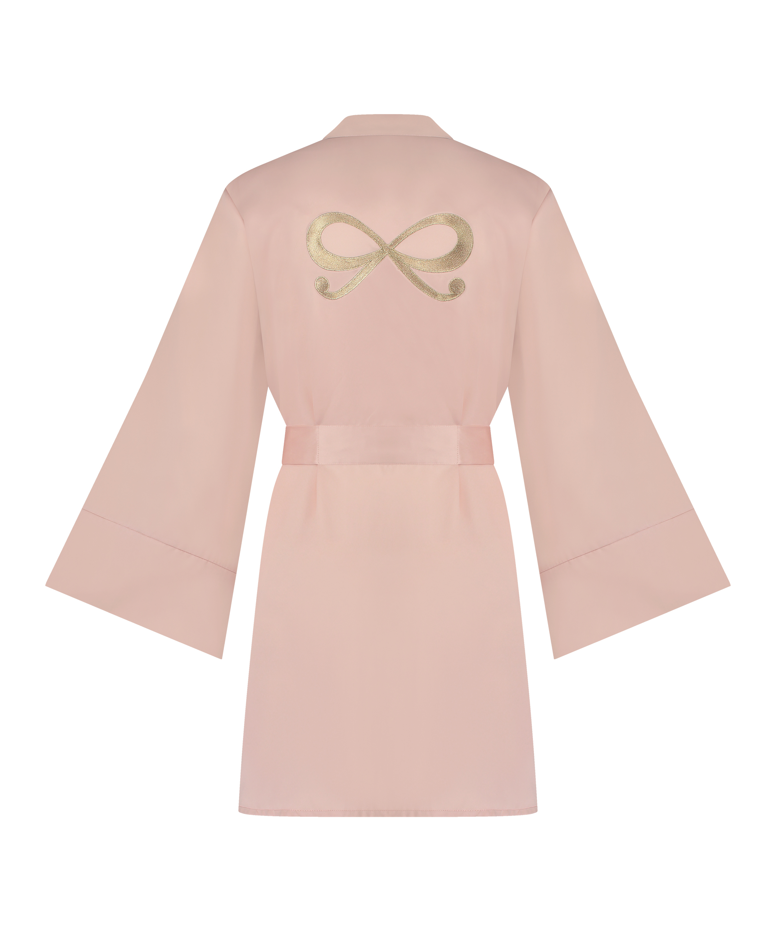 Satin Kimono, Pink, main