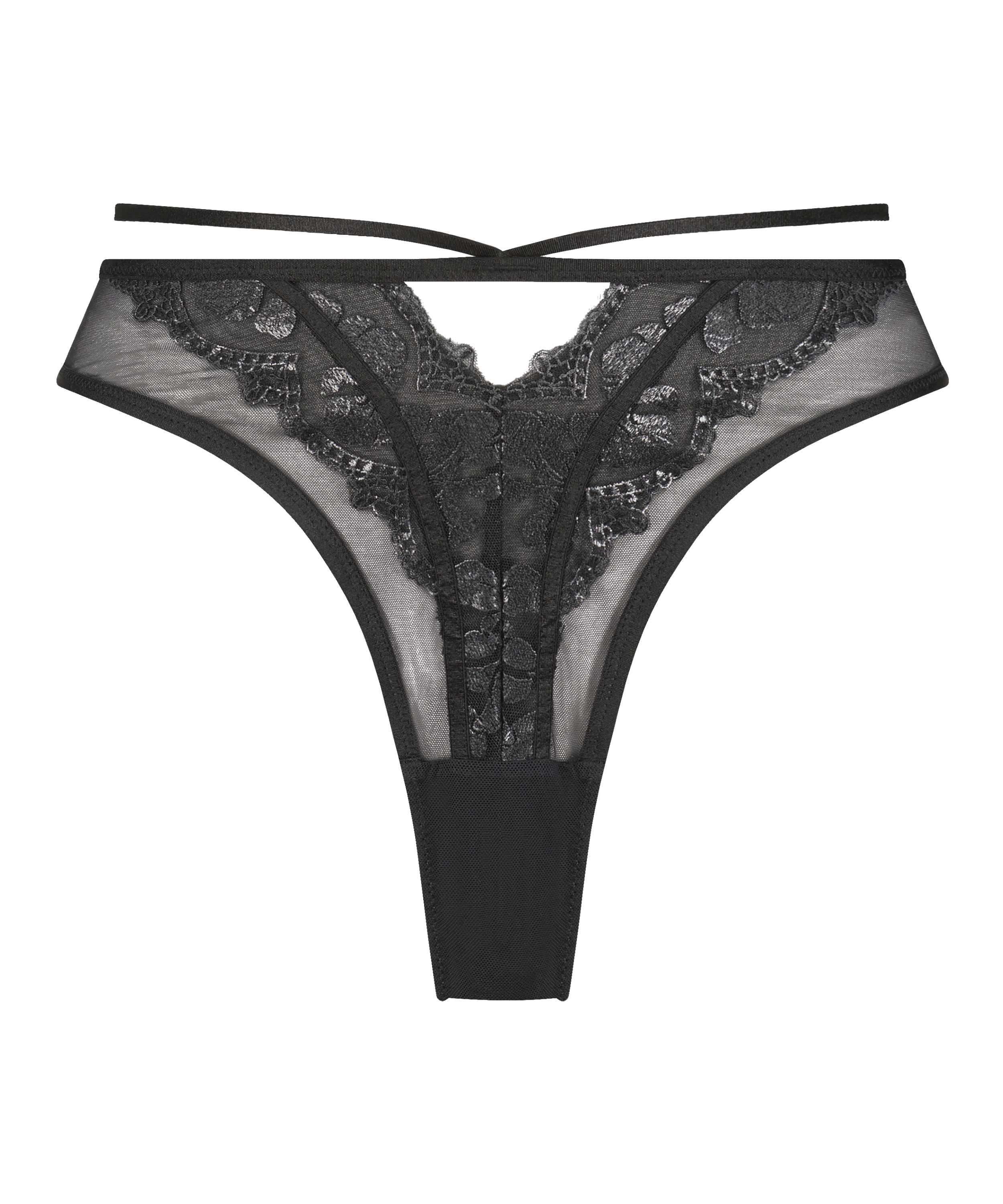 Mila High Leg Brazilian, Black, main