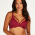 Georgia Padded Underwired Bra, Red