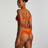 Marine Non-Padded Underwired Bra, Orange