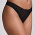 Highleg Thong Phoebe, Black