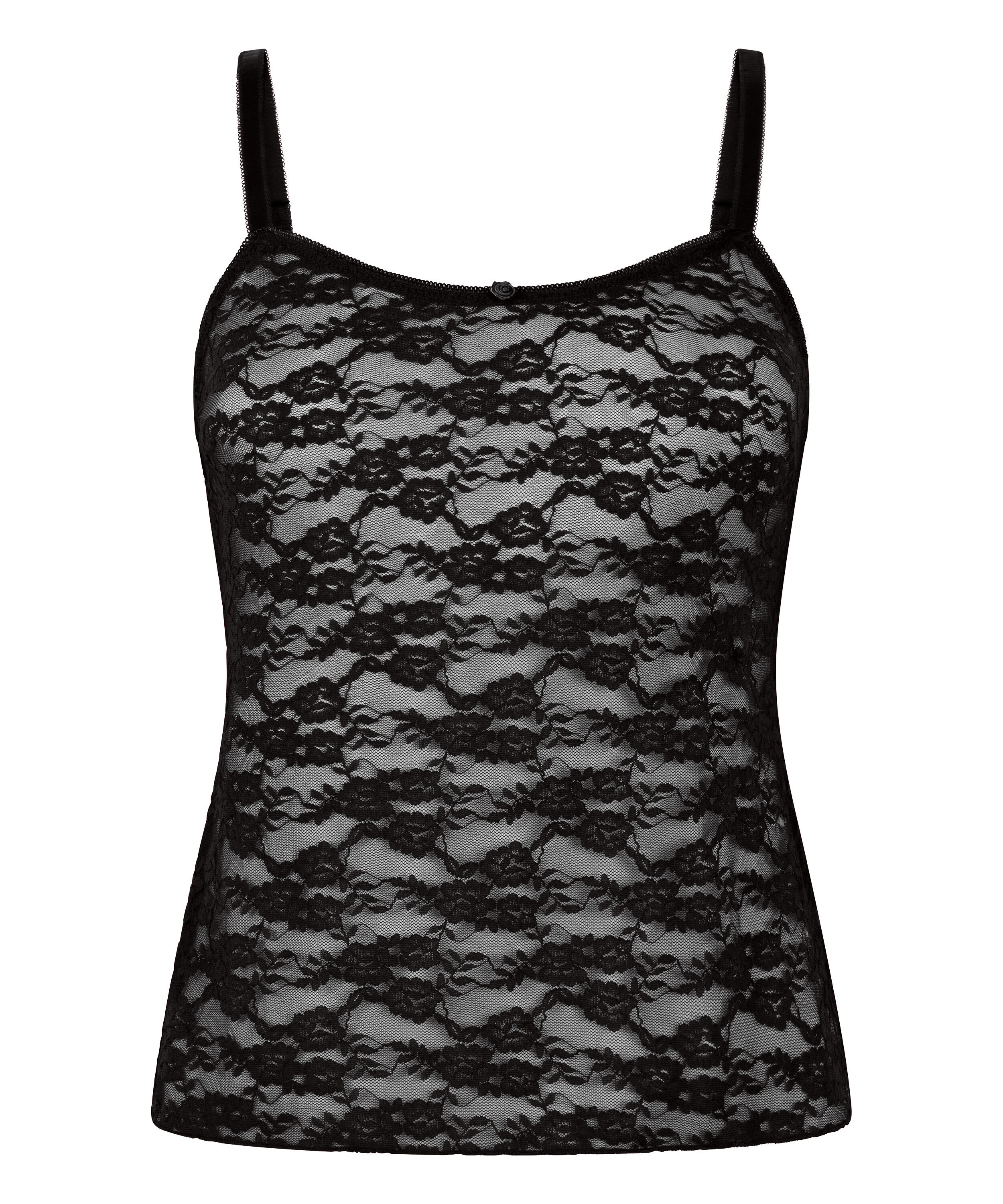 Cami Allover Lace, Black