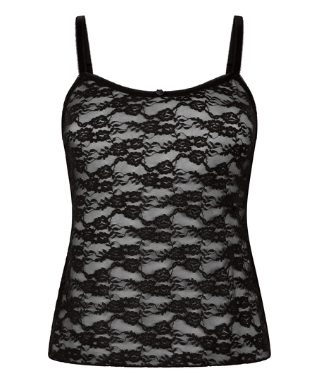 Cami Allover Lace, Black