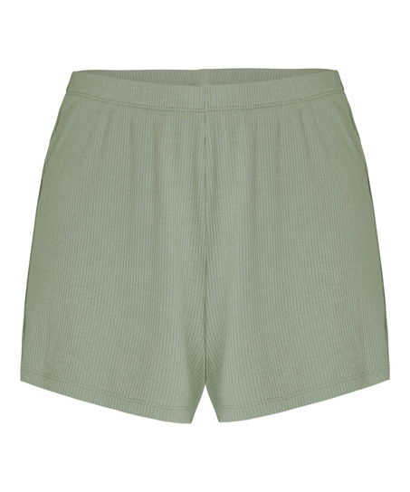 Pyjama Shorts, Green