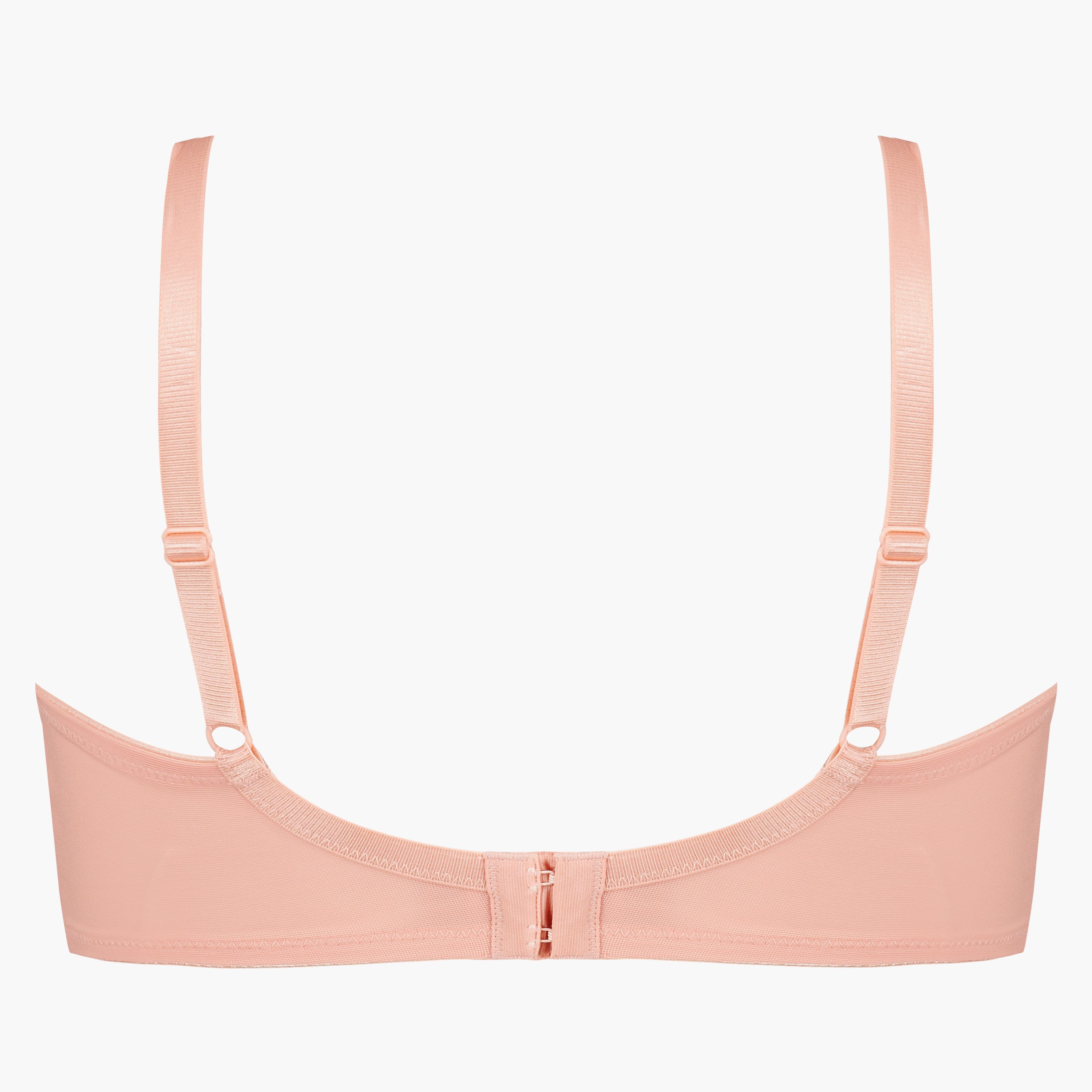 Nina Non-Padded Underwired Minimizer Bra, Pink, main