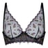Non-Padded Underwired Bra Iris, Black