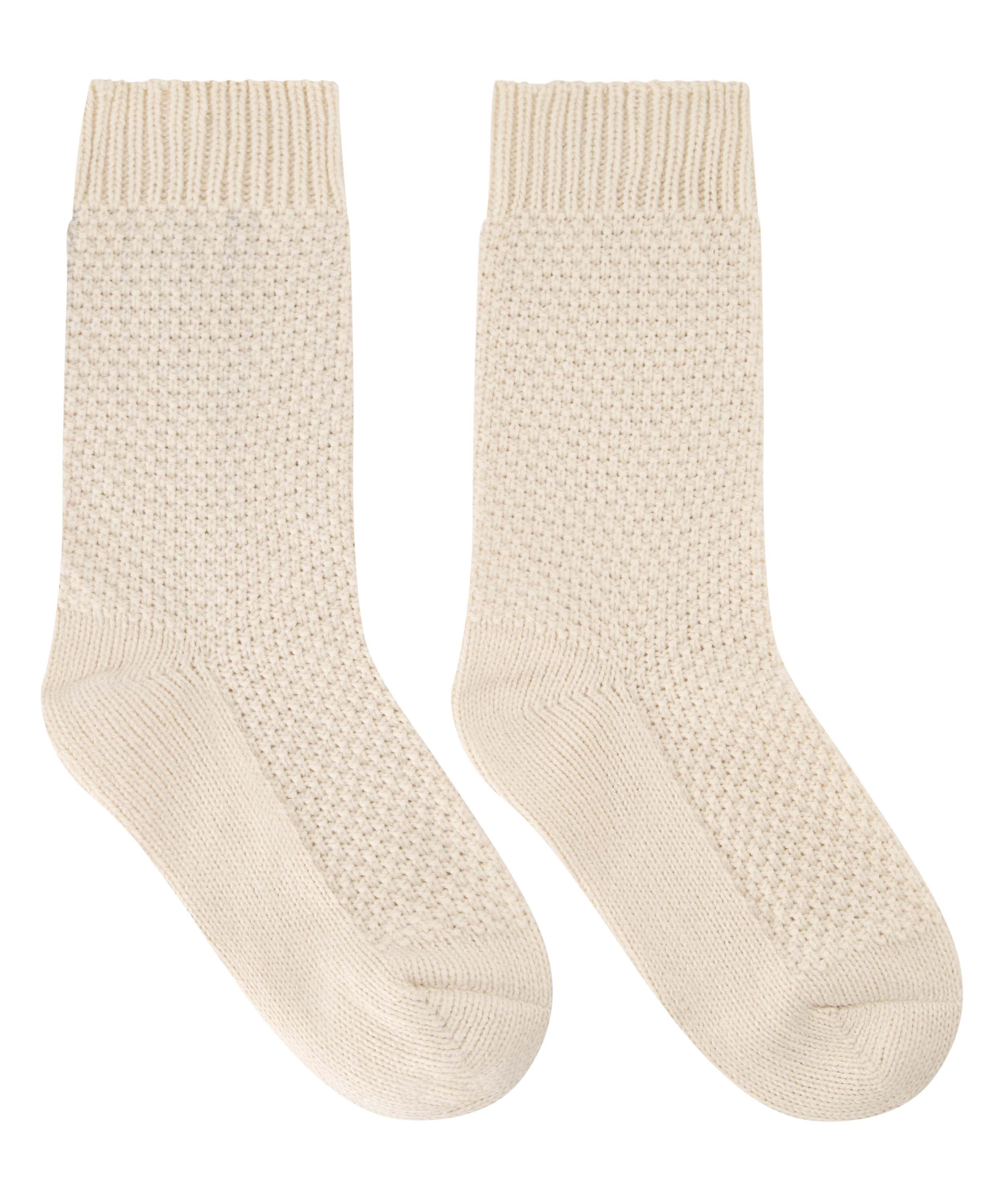 1 pair of knitted socks, Green, main