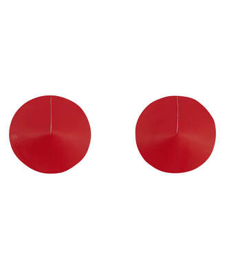 Private nipple covers, Red