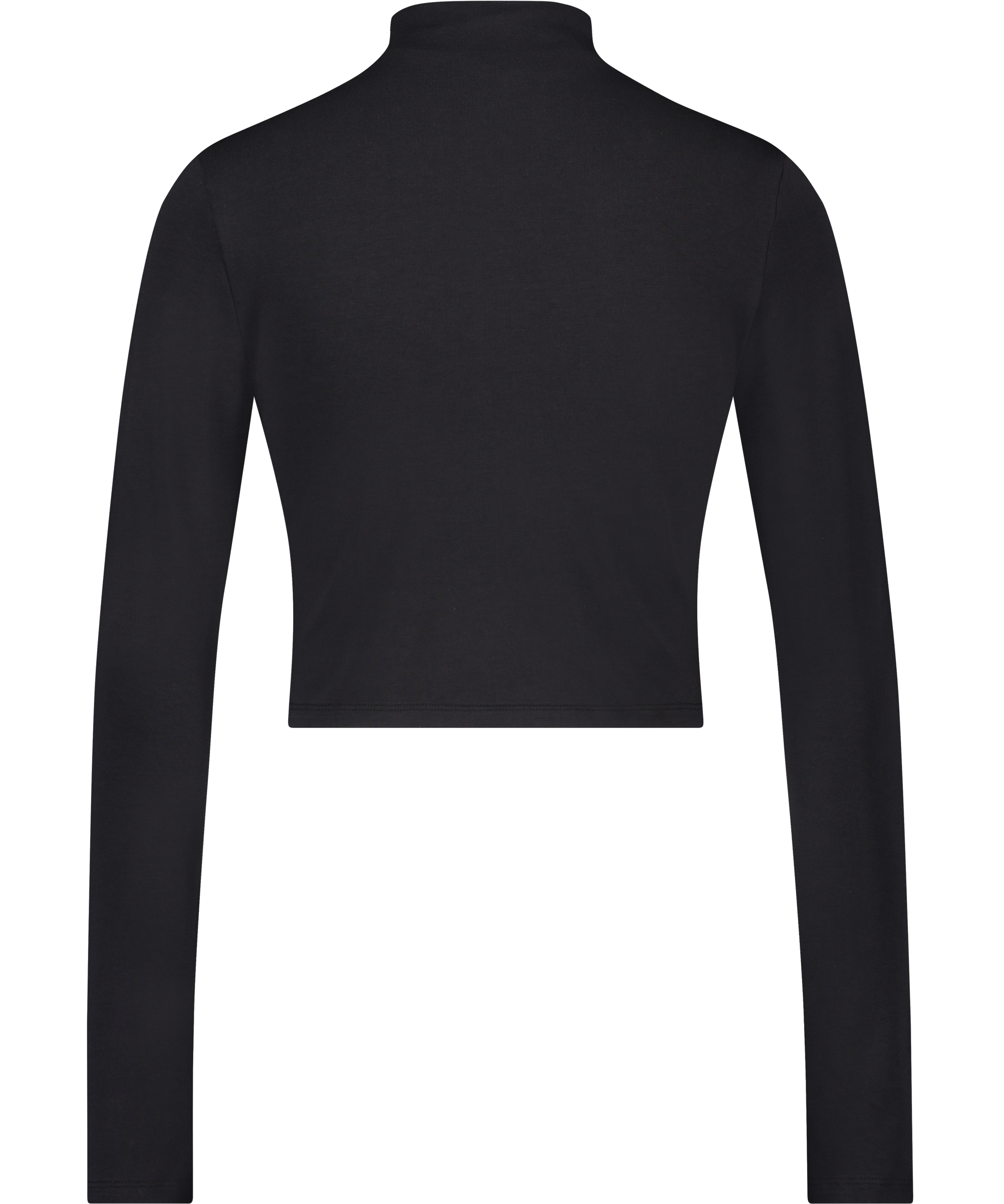 Crop top Lia HKM x NA-KD, Black, main