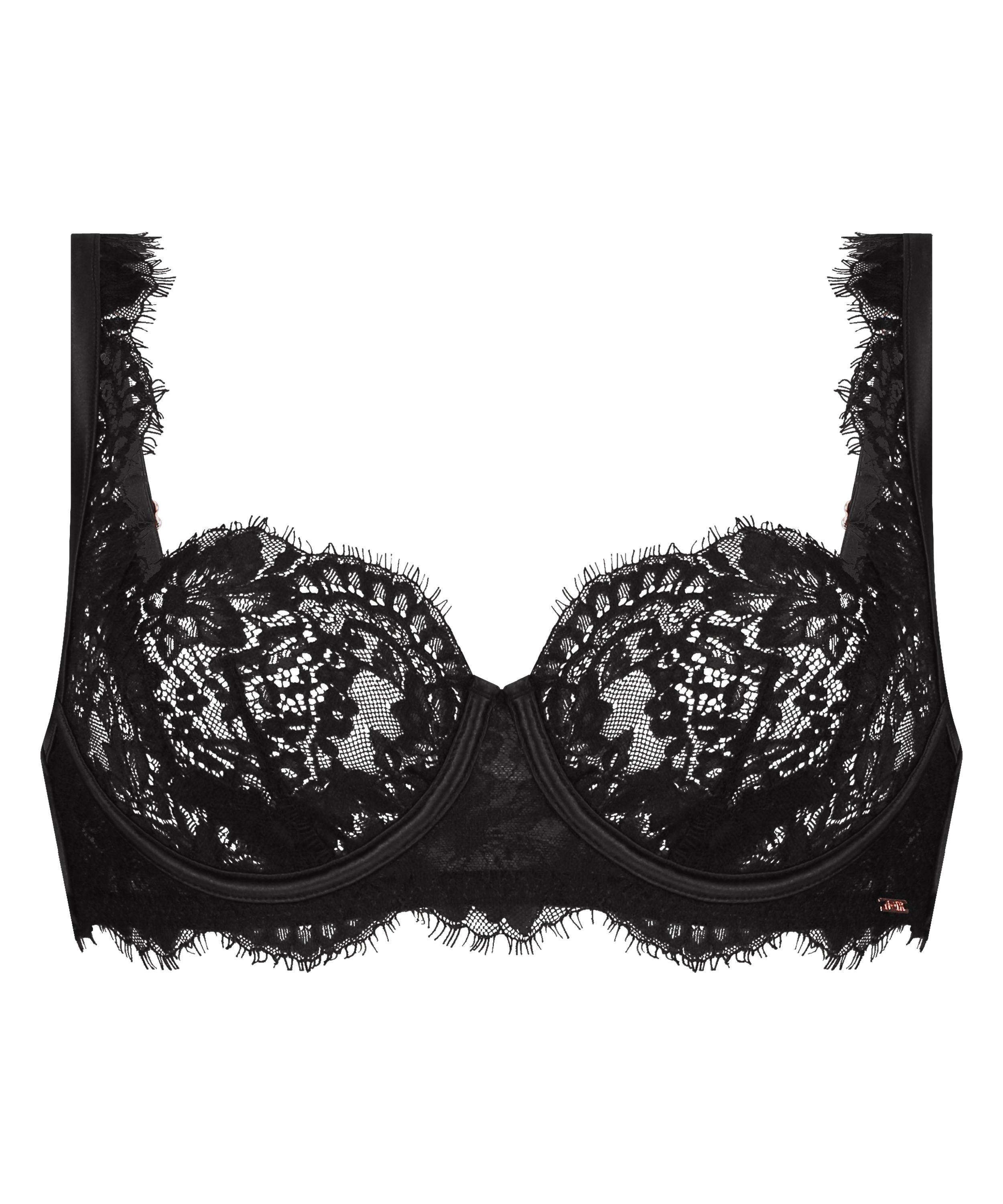 Chalice Non-Padded Underwired Bra, Black, main