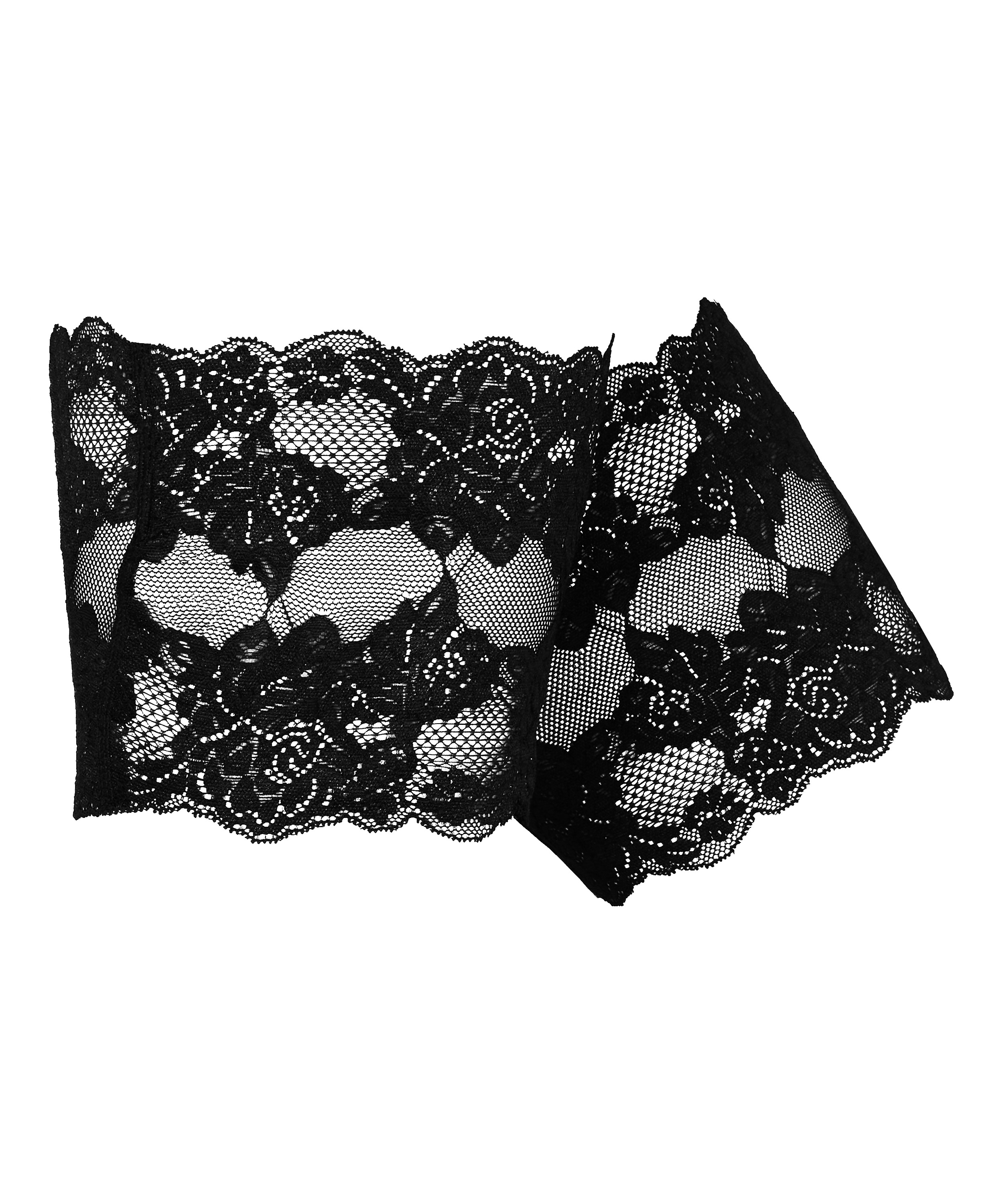 Anti Chafing Lace Bands, Black, main