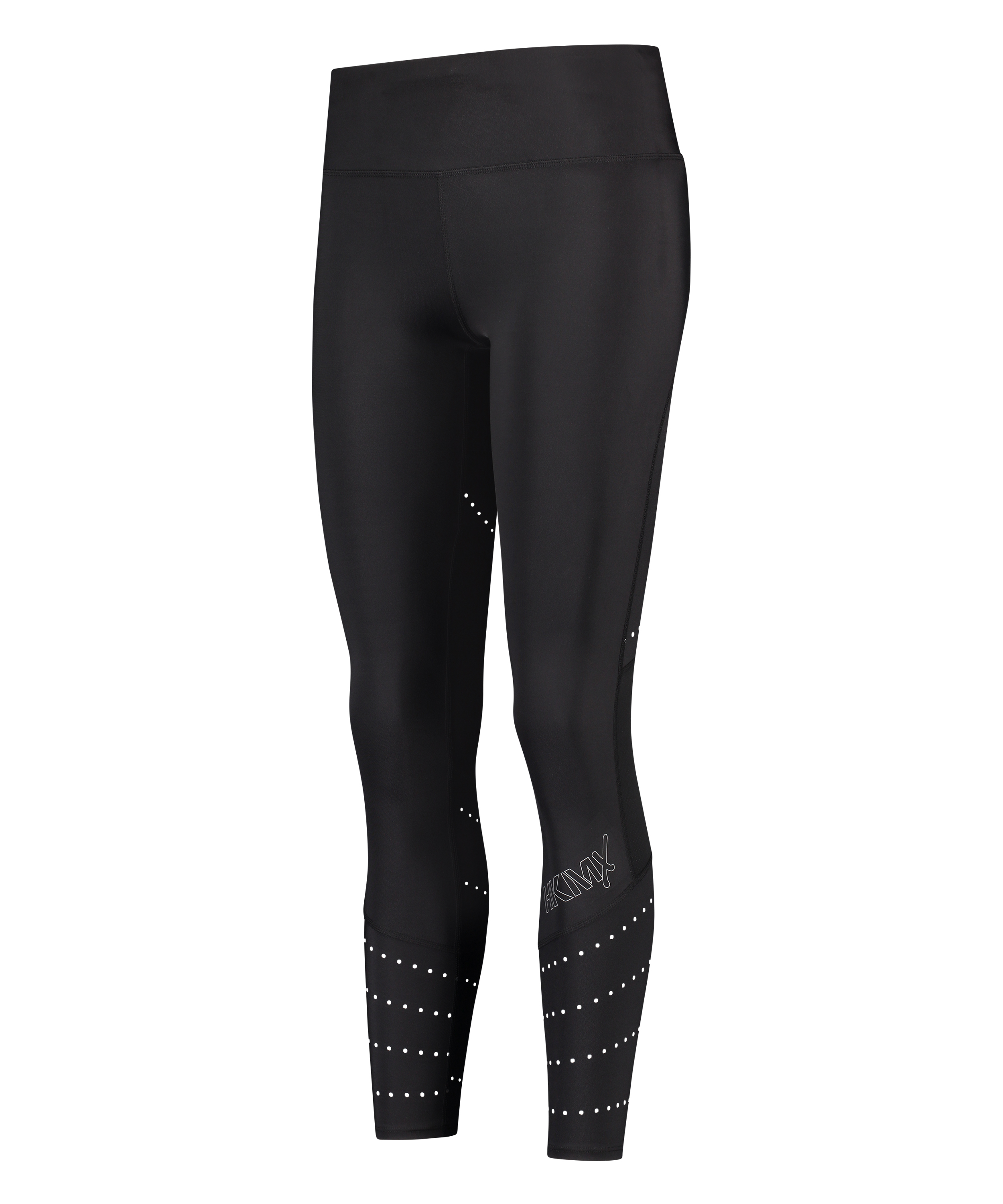 HKMX Run Baby Run Regular Waist Leggings, Black, main