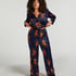 Satin Trousers, Blue