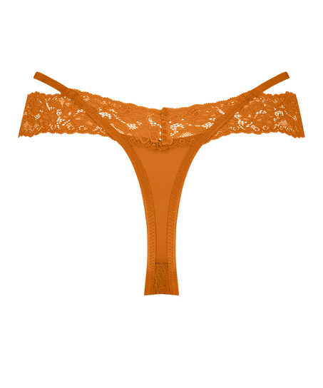 Elliena Extra Low V Thong, Orange