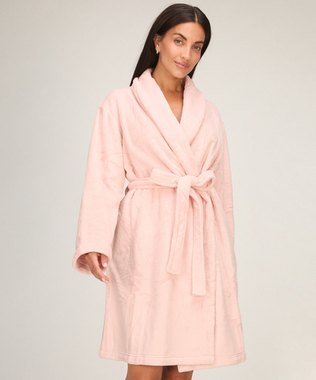 Robe Fluffy Fleece, Pink