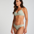 Invisible Brazilian Stripe mesh, Green
