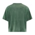 Top Velours Pocket, Green