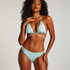 Sydney Triangle Bikini Top, Blue