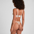 Kristina Highleg Thong, White