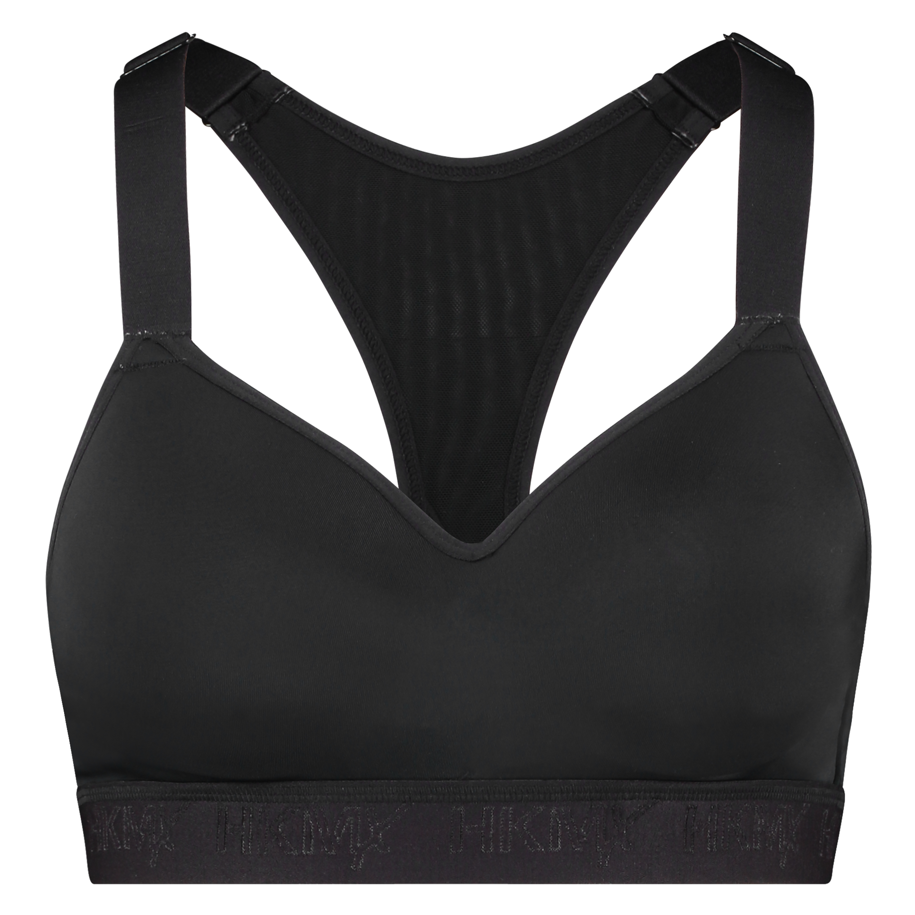 HKMX Sports bra The All Star Level 2, Black, main
