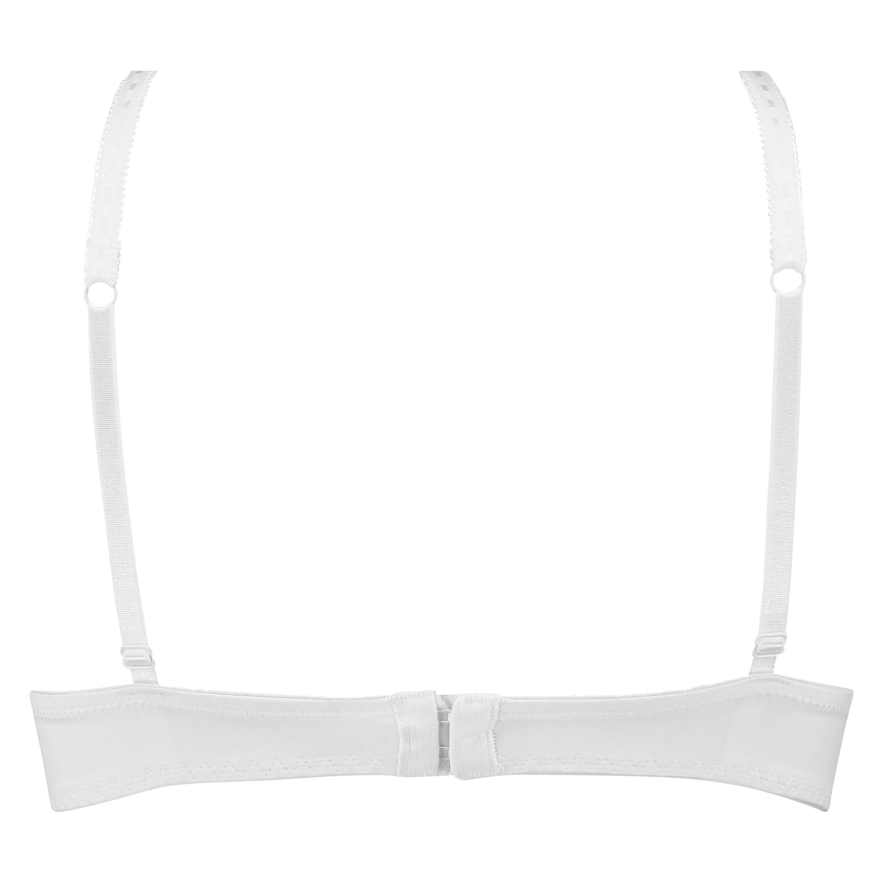 Maya Padded Underwired Push-Up Bra, White, main