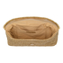 Flower Beach Clutch, Beige